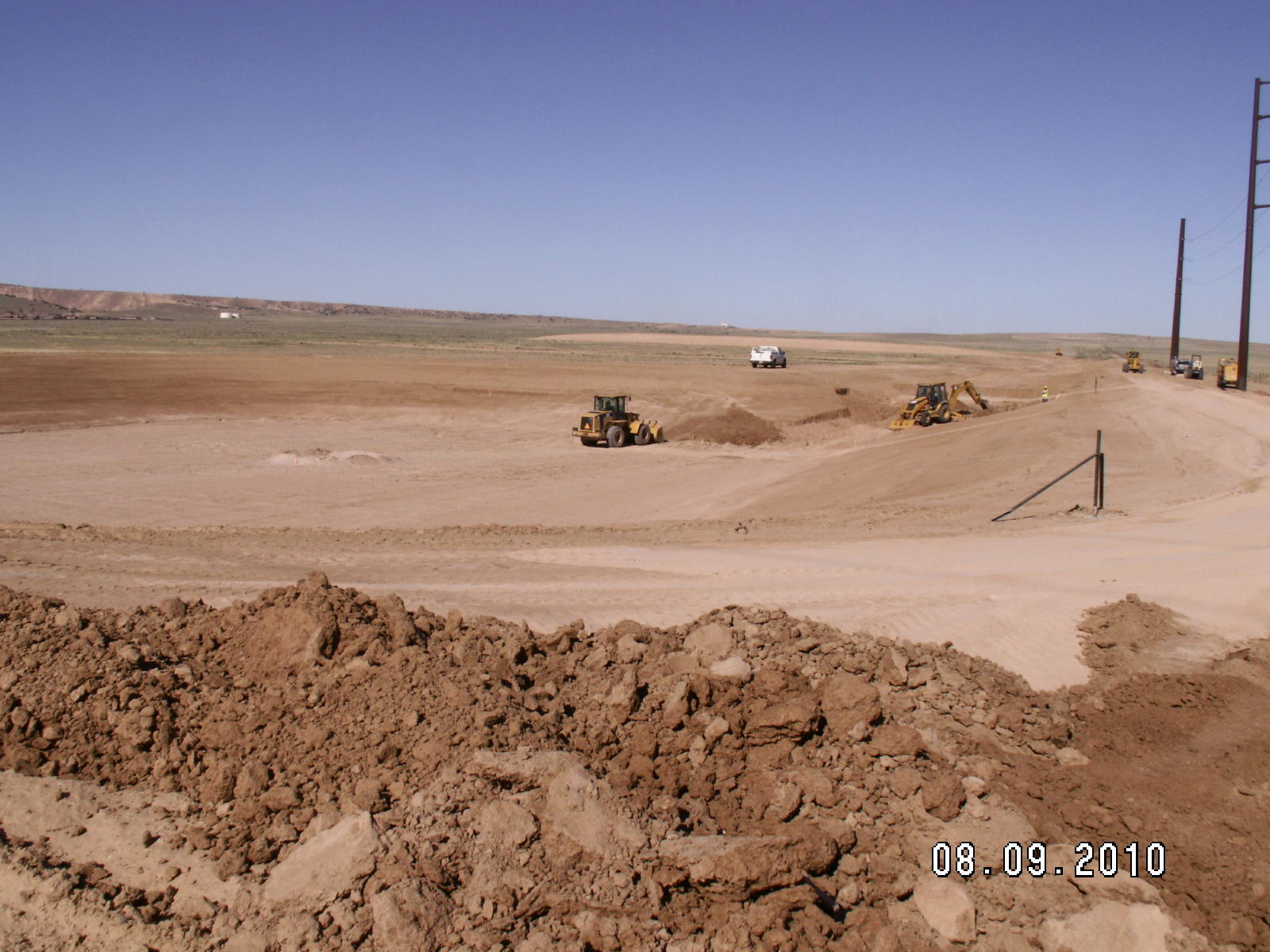 Huning Ranch Pond Sparling Construction